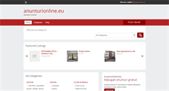 Desktop Screenshot of anunturionline.eu